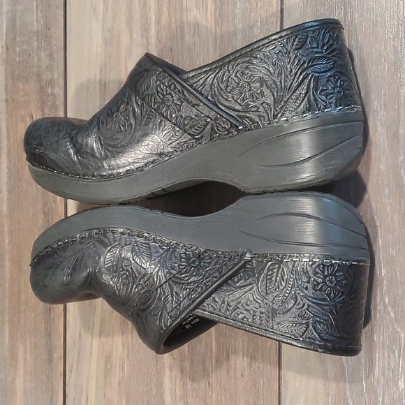 Dansko Women Leather Mary Jane XP20 clogs mules shoes sz 36 US 5.5-6 - Picture 6 of 12